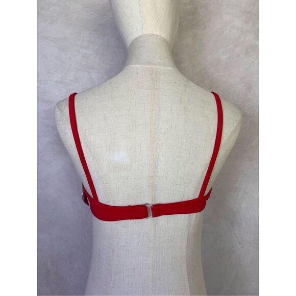 Red Y2K Bikini Top NWT - Picture 5 of 6